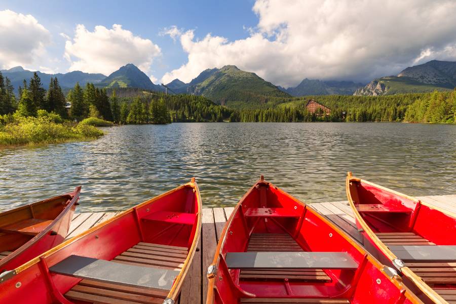 how to start an ecotourism business outdoors with canoes on a lake